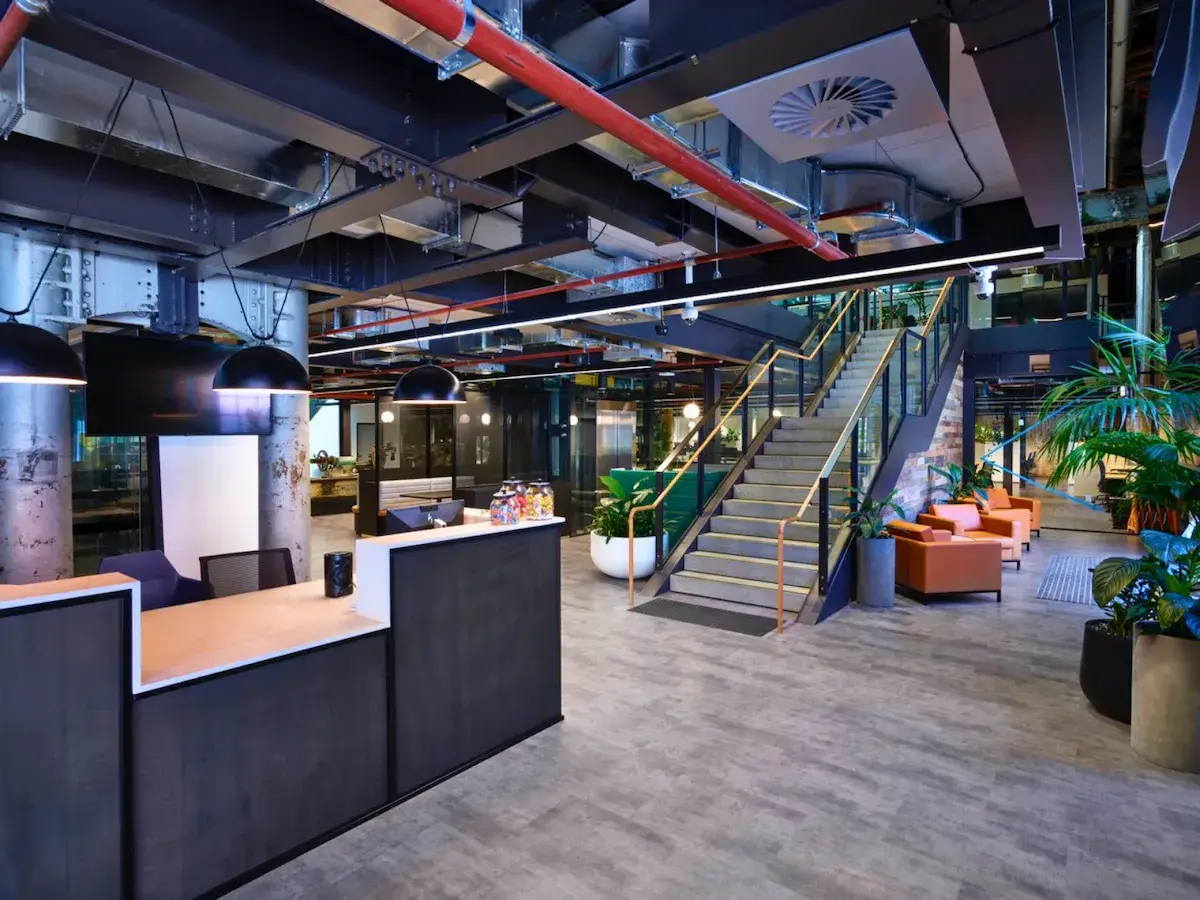 Modern commercial office interior