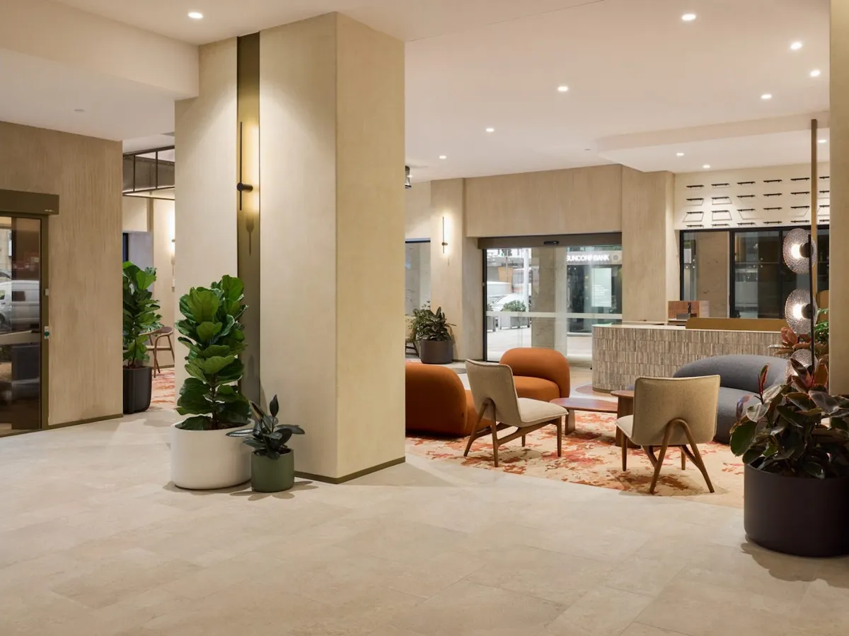 Modern commercial office interior in Adelaide